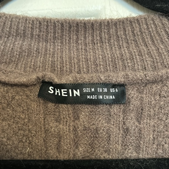 Brown Cropped Sweater - Picture 3 of 3